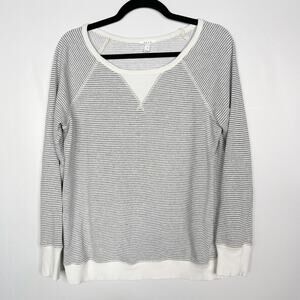 Soft Joie Medium Annora French Terry Sweatshirt Medium Heather Gray Porcelain